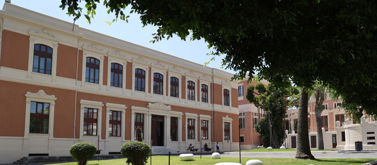 Courtyard of the University of Messina Rectorate